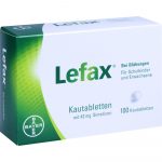 Lefax compresse masticabili 100 pz