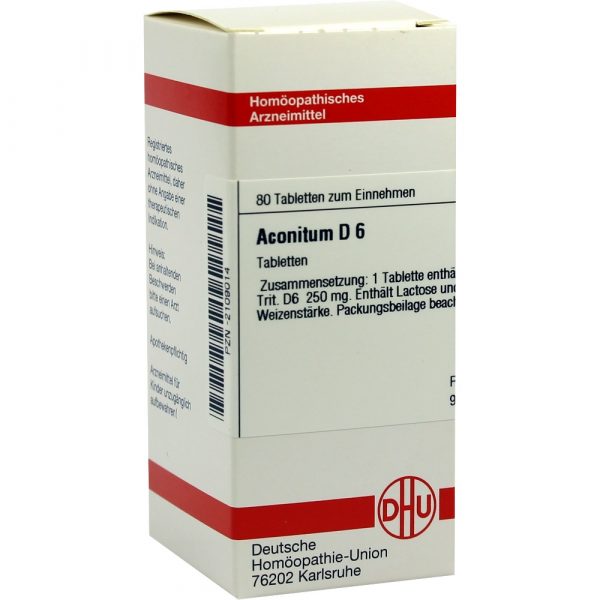 Aconitum D 6 80 compresse