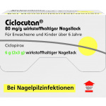 Ciclocutan 80 mg / g smalto per infezioni fungine
