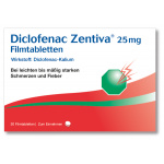 Diclofenac Zentiva 25 mg compresse rivestite con film