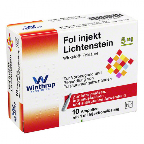 Fol Injekt Lichtenstein fiale