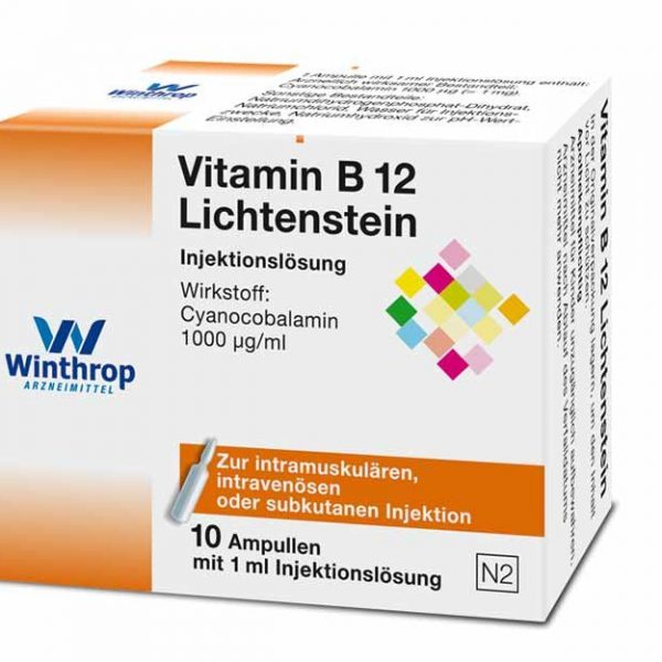 Vitamina B12 1000 µg Lichtenstein fiale