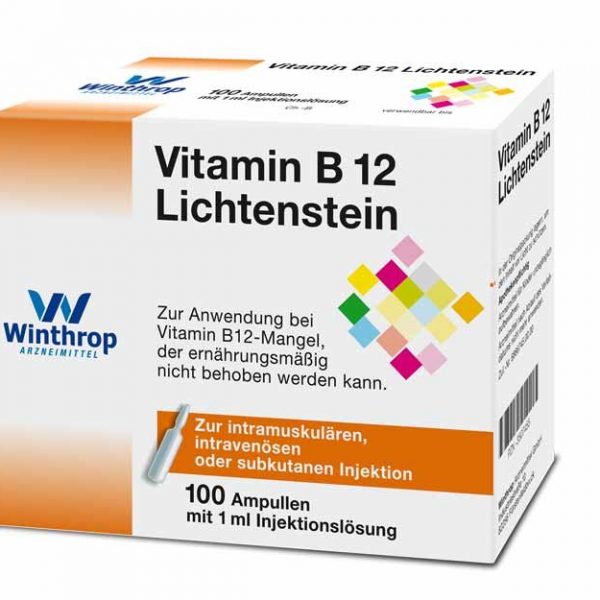 Vitamina B12 1000 µg Lichtenstein fiale