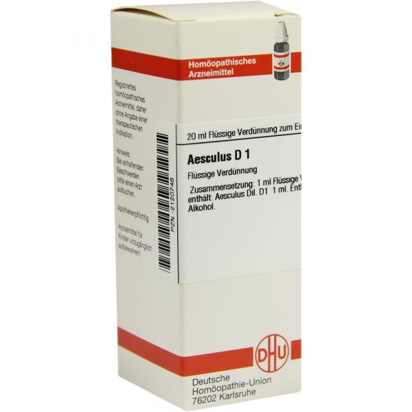 Aesculus D 1 Dilution 20 ml