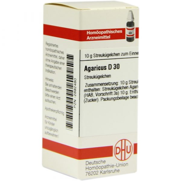 Agaricus D 30 Globuli