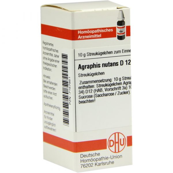 Agraphis Nutans D 12 Globuli