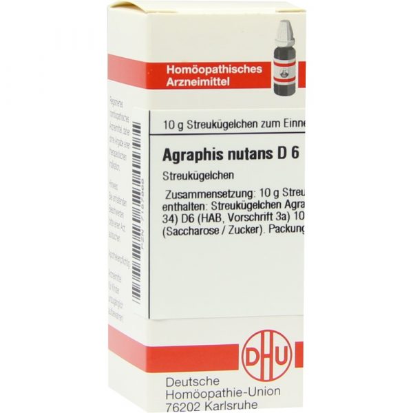Agraphis Nutans D 6 Globuli