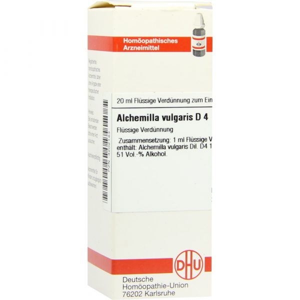 Alchemilla Vulgaris D 4 Dilution 20 ml