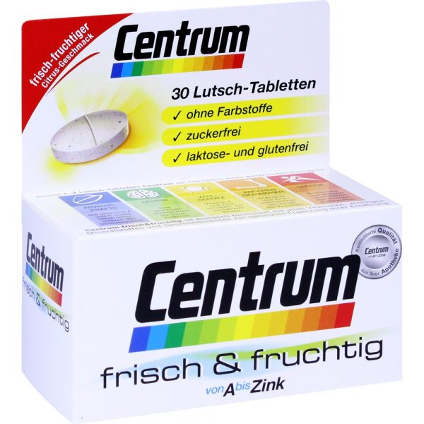Centrum freschi e fruttati 30 pastiglie da succhiare
