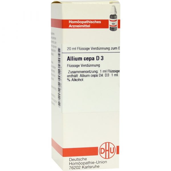 Allium Cepa D 3 Dilution 20 ml