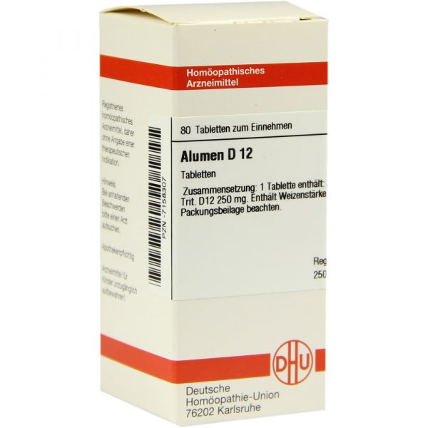Alumen D 12 80 compresse