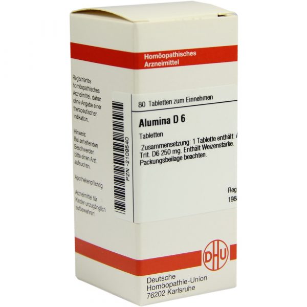 Alumina D 6 compresse