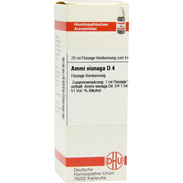Ammi Visnaga D 4 Dilution 20 ML