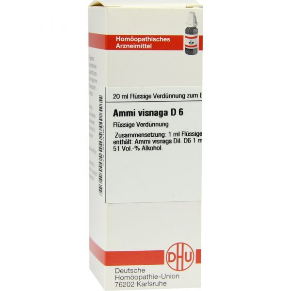 Ammi Visnaga D 6 Dilution 20 ml
