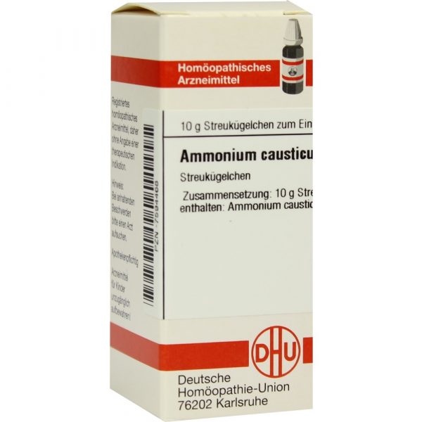 Ammonium Causticum D 12 Globuli