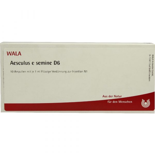 Aesculus E Semine D6 - FIALE 10 X 1 ML