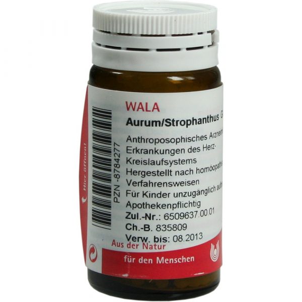 Aurum/Strophanthus - GLOBULI 20 GR