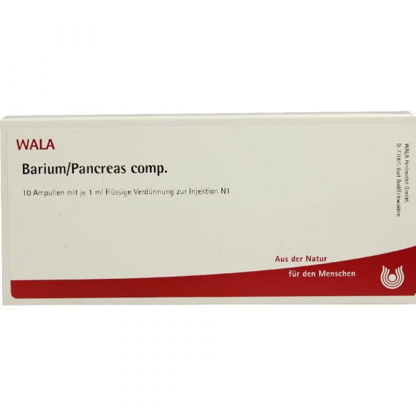Barium/Pancreas Comp. - FIALE 10 X 1 ML