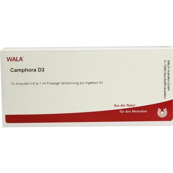 Camphora D3 - FIALE 10 X 1 ML
