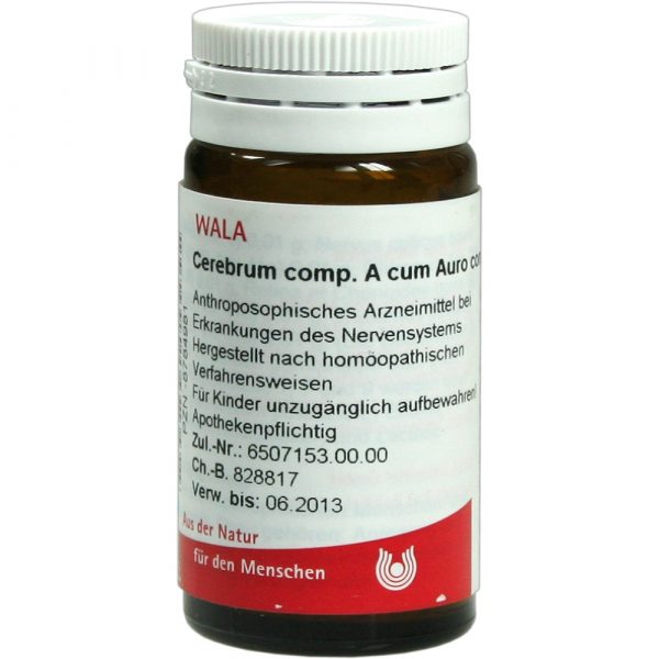 Cerebrum Comp. A c. Auro Comp. - GLOBULI 20 GR