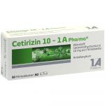 Cetirizin 10 1A Pharma 50 compresse