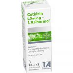 Cetirizin soluzione 1A Pharma 20ml