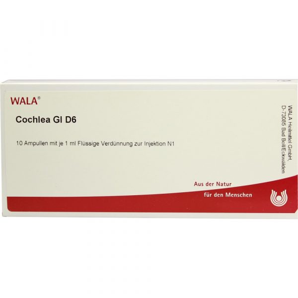 Cochlea GL D6 - FIALE 10 X 1 ML