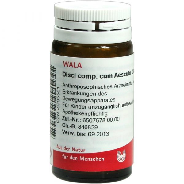 Disci Comp. cum Aescolo - GLOBULI 20 GR