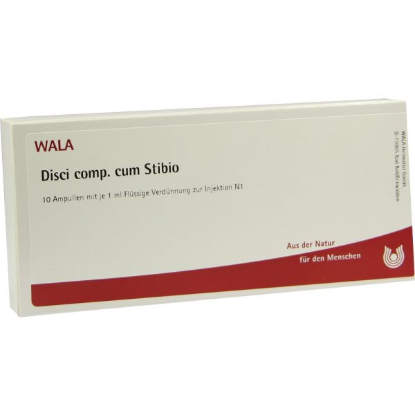 Disci Comp. cum Stibio FIALE 10 x 1 ml