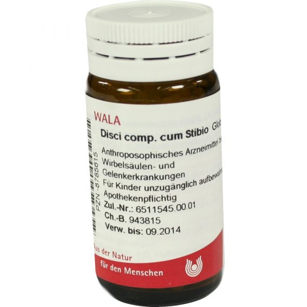 Disci Comp. cum Stibio - GLOBULI 20 GR