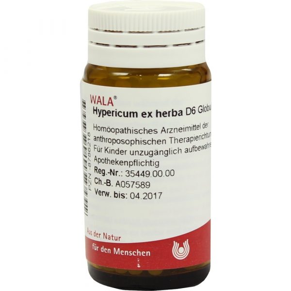 Hypericum EX Herba D 6 - GLOBULI 20 GR