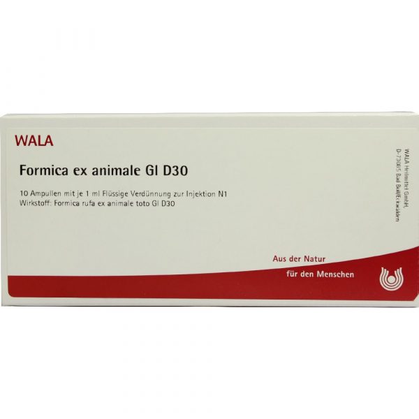 Formica EX Animale GL D30 - FIALE 10 X 1 ML