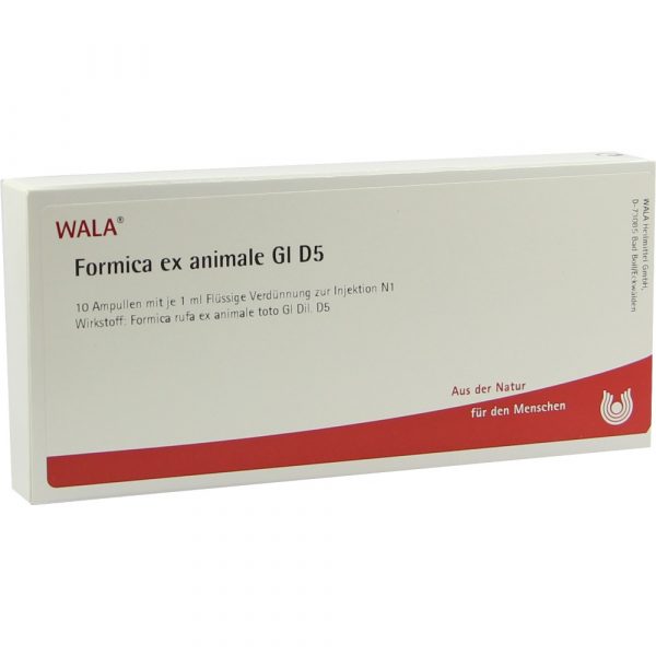 Formica EX Animale GL D5 - FIALE 10 X 1 ML