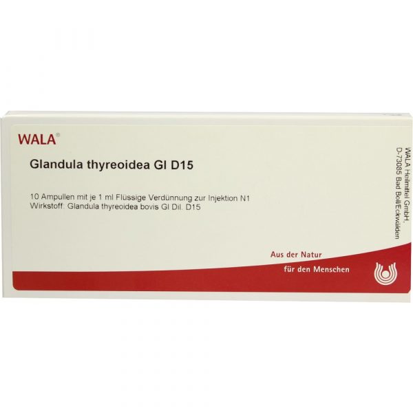 Glandula Thyreoidea GL D15 - FIALE 10 X 1 ML