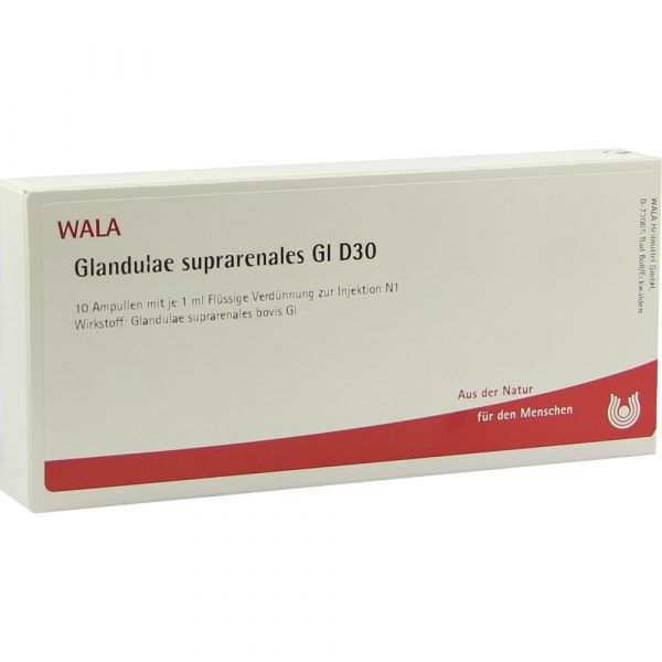 Glandulae Suprarenales GL D30 - FIALE 10 X 1 ML