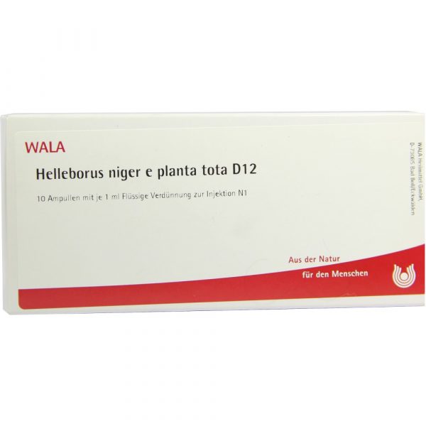 Helleborus Niger E Planta Tota D12 -FIALE 10 X 1 ML