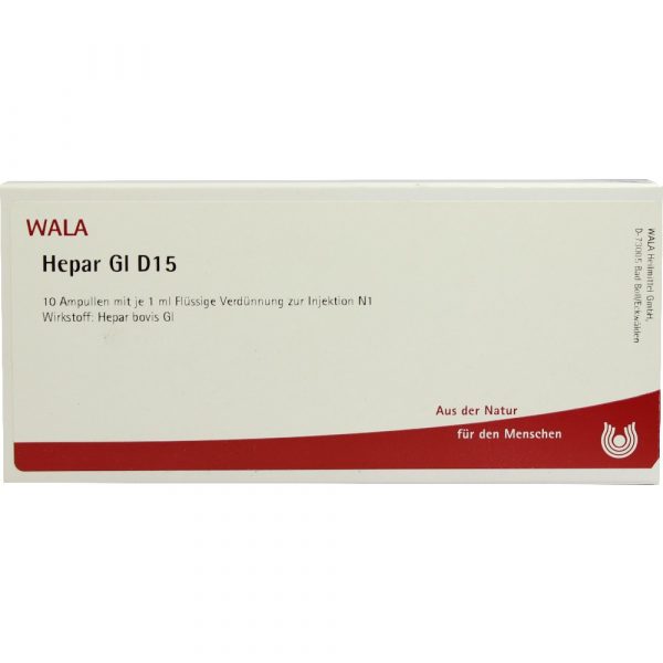 Hepar GL D15 - FIALE 10 X 1 ML