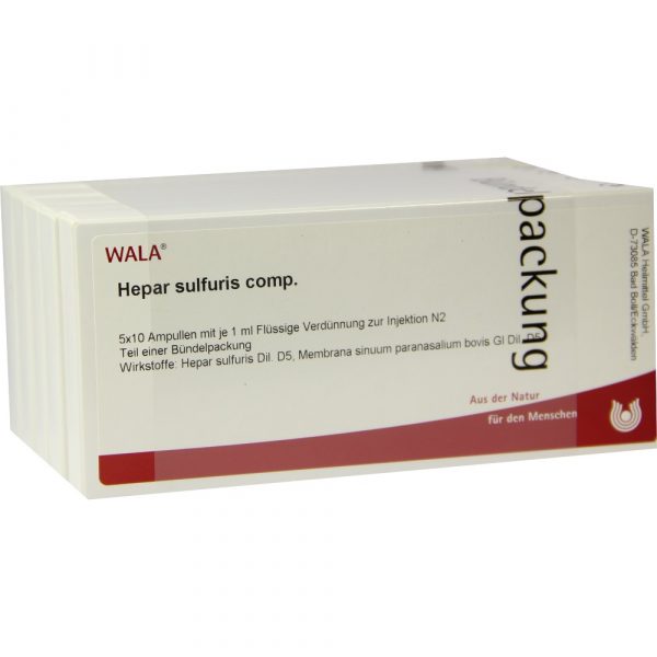 Hepar Sulfuris Comp. - FIALE 50 X 1 ML