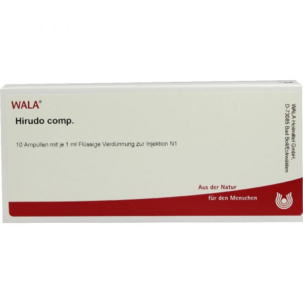 Hirudo Comp. -FIALE 10 X 1 ML