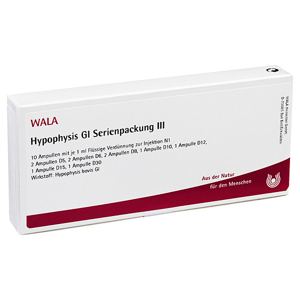 Hypophysis GL Serienpackung III - FIALE 10 X 1 ML