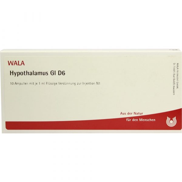 Hypothalamus GL D6 - FIALE 10 X 1 ML