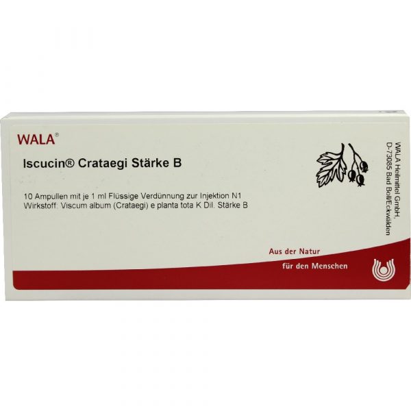 Iscucin Crataegi Stärke B - FIALE 10 X 1 ML
