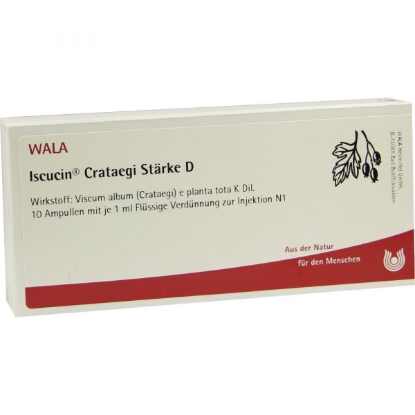 Iscucin Crataegi Stärke D - FIALE 10 X 1 ML
