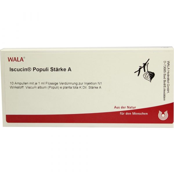 Iscucin Populi St. A - FIALE 10 X 1 ML