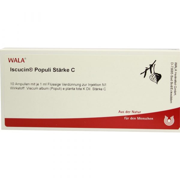 Iscucin Populi St. C - FIALE 10 X 1 ML
