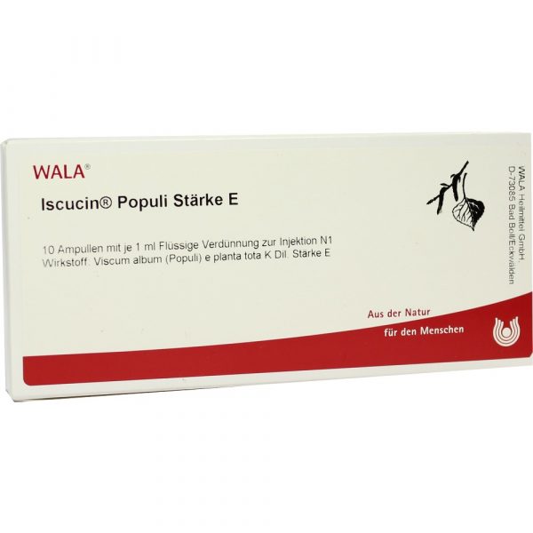 Iscucin Populi St. E - FIALE 10 X 1 ML