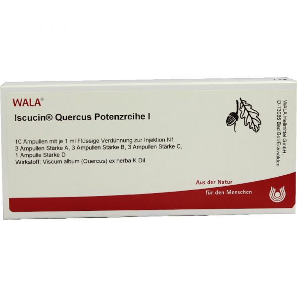 Iscucin Quercus Potenzreihe I - FIALE 10 X 1 ML