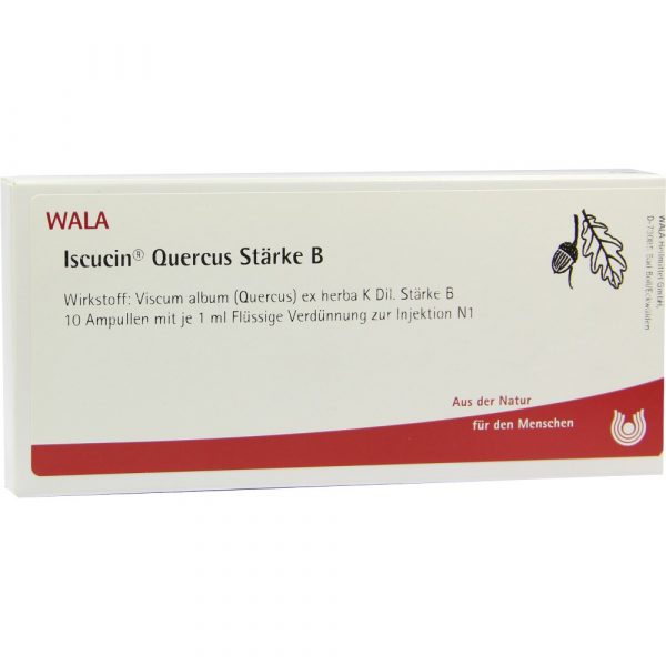 Iscucin Quercus Stärke B - FIALE 10 X 1 ML