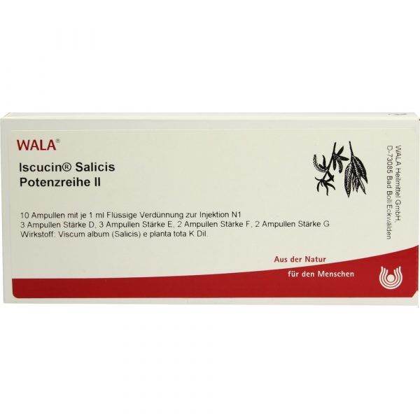 Iscucin Salicis Potenzreihe II - FIALE 10 X 1 ML