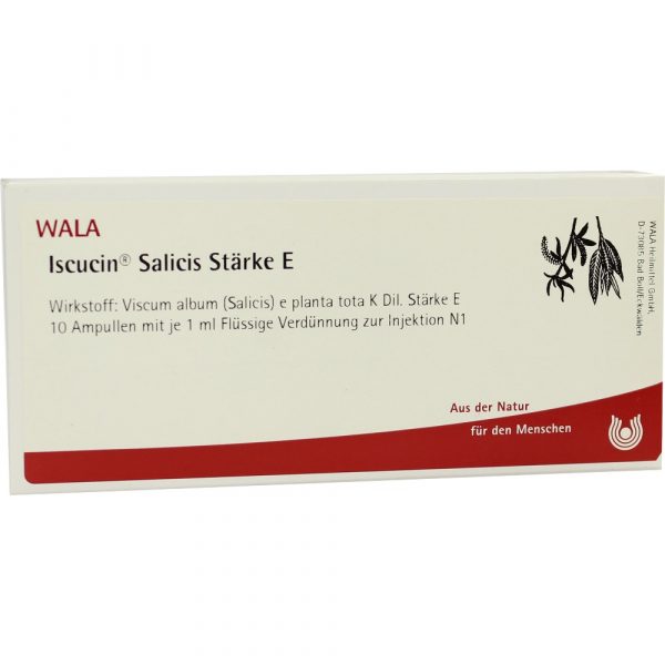 Iscucin Salicis Stärke E - FIALE 10 X 1 ML